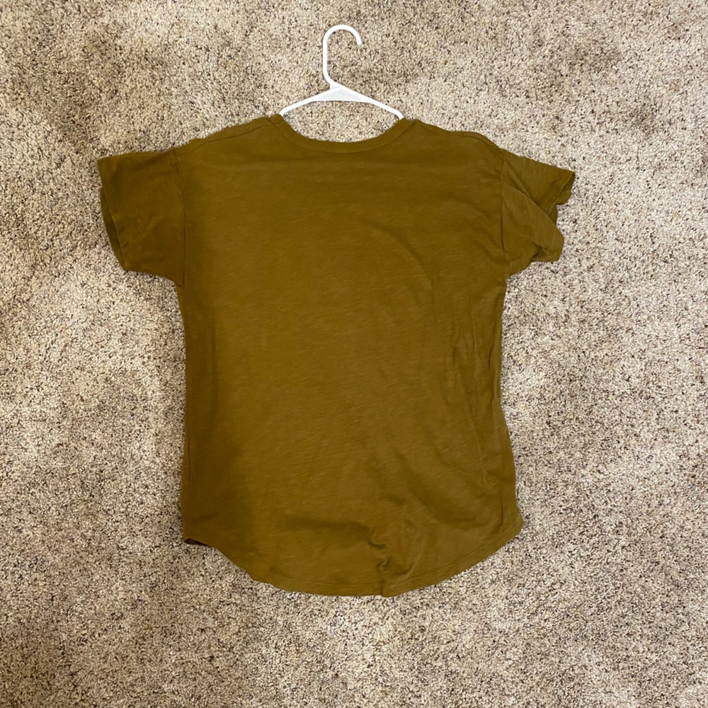 MADEWELL NWT WHISPER COTTON RIB-CREWNECK